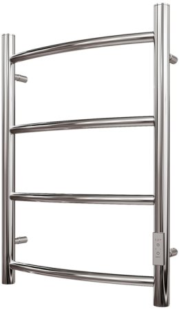 Электрический полотенцесушитель Point Афина PN04846 П4 400x600 диммер справа Хром 