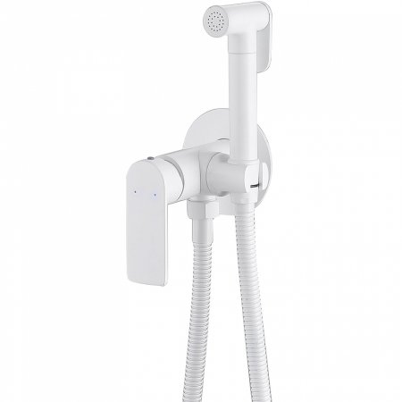 Гигиенический душ со смесителем Abber Weiss Insel AF8025W Белый 