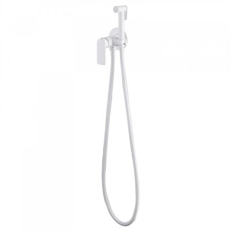 Гигиенический душ со смесителем Abber Weiss Insel AF8025W Белый 