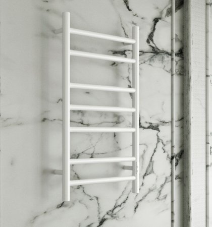 Полотенцесушитель электрический (лесенка) Bauedge Stil DB-0035, 40x80 см 