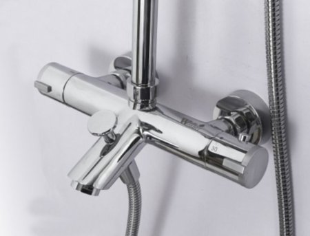 Душевая система WeltWasser TS 6270 10000001733 с термостатом Хром 