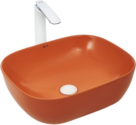 Раковина-чаша WeltWasser Elbach 2143 MO 49 10000004526 Оранжевая матовая 