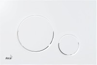 Кнопка смыва AlcaPlast THIN M670 белый