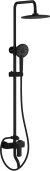 Душевая система WONZON & WOGHAND, Черный матовый (WW-AE3354-MB) 