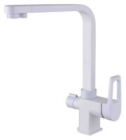 Смеситель для кухонной мойки Zorg Clean Water ZR 334 YF white