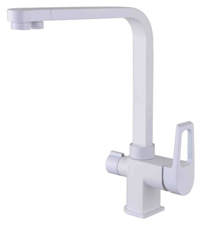 Смеситель для кухонной мойки Zorg Clean Water ZR 334 YF white 