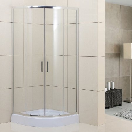 Душевой уголок BelBagno Uno 100х100 UNO-195-R-2-100-C-Cr профиль Хром стекло прозрачное 