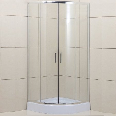 Душевой уголок BelBagno Uno 100х100 UNO-195-R-2-100-C-Cr профиль Хром стекло прозрачное 