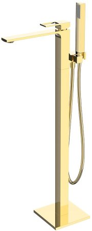 Смеситель для ванны BelBagno Luce LUC-FMT-ORO Золото 