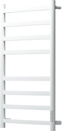 Полотенцесушитель электрический Point Антея PN17858W П8 500x800, диммер справа, белый 