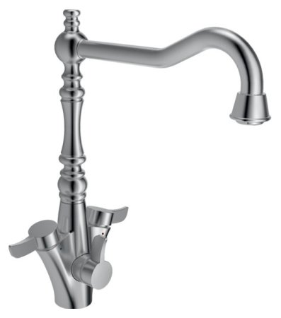 Смеситель для кухонной мойки Zorg Inox Rosso 