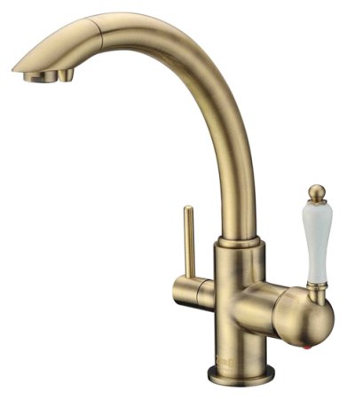 Смеситель для кухонной мойки Zorg Clean Water ZR 314 YF-50 BR 