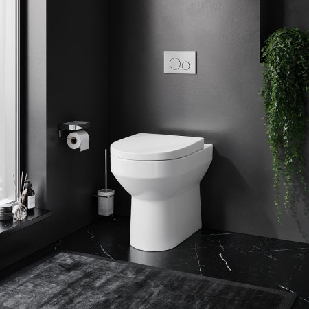 Унитаз AM.PM Spirit C701438WH приставной без сиденья 