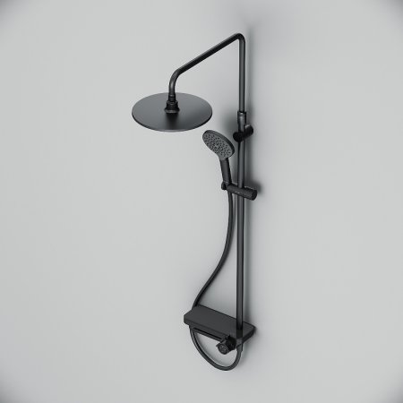 Душевая система AM.PM Like F0780722 Черная матовая 