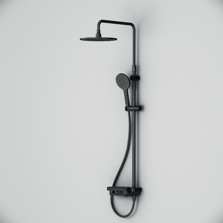 Душевая система AM.PM Like F0780722 Черная матовая 