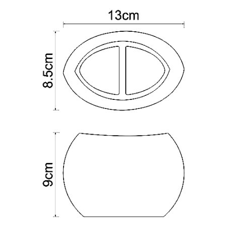 Стакан WasserKRAFT Eider K-33328A 