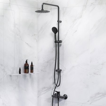 Душевая система AM.PM X-Joy F42885A24 Черная 