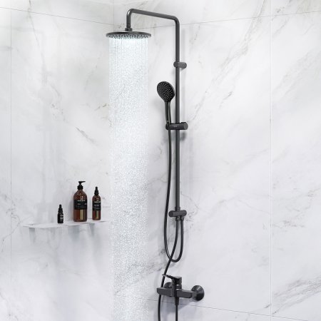 Душевая система AM.PM X-Joy F42885A24 Черная 