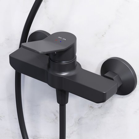 Душевая система AM.PM X-Joy F42885A24 Черная 