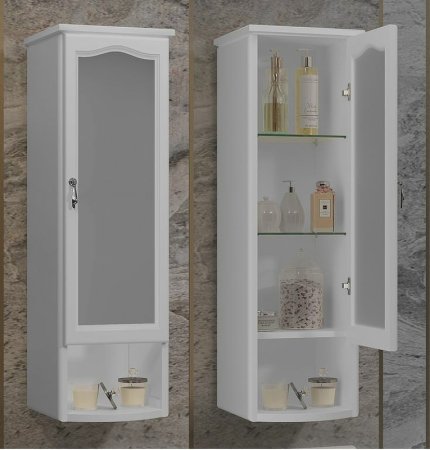 Подвесной шкаф Opadiris Риспекто 30 R 00-00006082 Белый матовый 