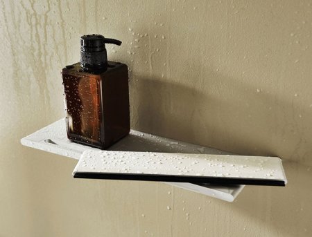 Полка Keuco Edition 400 11559 со стеклоочистителем 