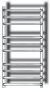 Водяной полотенцесушитель Grota Eco Forte 63х90 Хром 