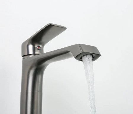 Смеситель для раковины Frap H71-9 F1071-29 Оружейная сталь 