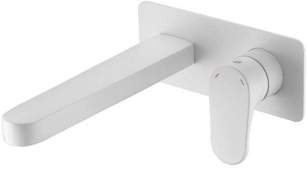 Смеситель для раковины Boheme Spectre 455-MW Белый матовый 