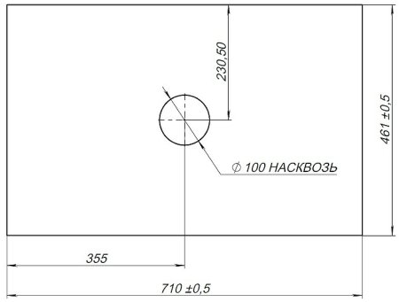 Столешница под раковину Allen Brau Reality 70 1.32022.G Графит 