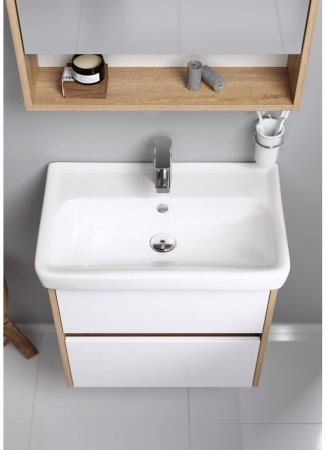 Тумба под раковину Aqwella Сити Т6м/DB 60 CI0106DB Дуб балтийский 