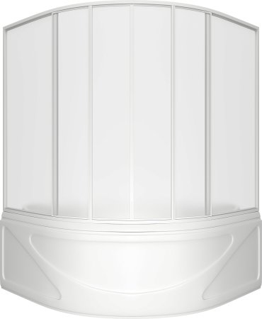 Акриловая ванна Bas Хатива 143x143 см с гидромассажем 