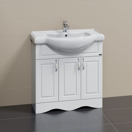 Тумба Санта Верона 80 с умывальником Классик 80 