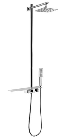 Душевая система Lemark Tropic LM7001C хром 