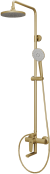 Душевая система D&K Bayern.München матовое золото (DA1563707B18) 
