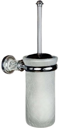 Ершик для унитаза Boheme Murano Cristal 10913-CRST-CH Хром 