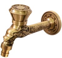 Кран для одного типа воды Bronze de Luxe 21594/2 Бронза с насадкой для шланга