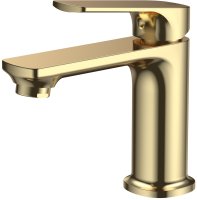 Смеситель для раковины Splenka S30.10.03, золотой сатин