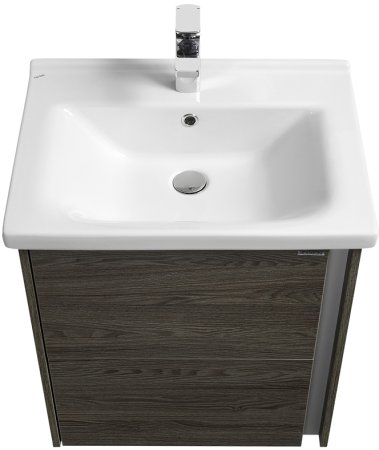 Тумба под раковину Aquaton Стоун 60 1A231401SXC80 подвесная Грецкий орех 