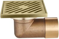 Душевой трап Raglo R606.10.03, сатин золотой