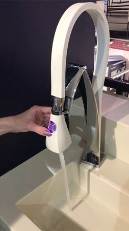 Смеситель для кухни Paini Hybrid HKCR557BYIKKM Белый Хром 