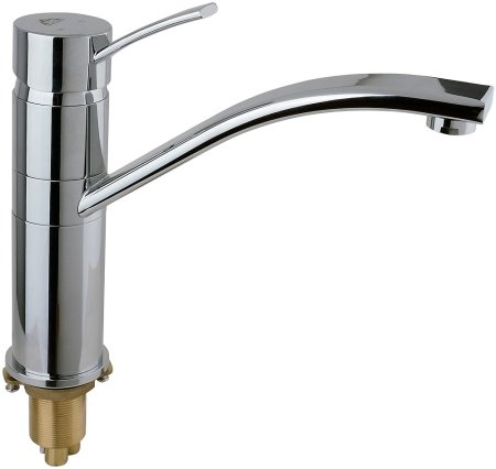 Смеситель Timo Berta 0303FN chrome для кухонной мойки 