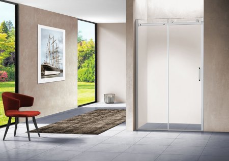 Душевая дверь в нишу Vincea Como VPS-1C130CL хром 