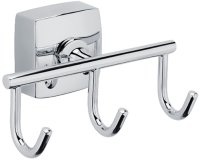 Тройной крючок для ванной FIXSEN KVADRO FX-61305C, хром