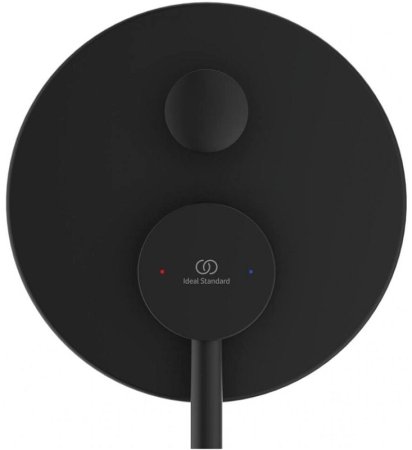 Душевая система Ideal Standard Ceraline BD192XG Черная матовая 