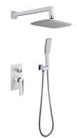 Душевая система (встраиваемая) Boheme Venturo 374-W Белый / хром
