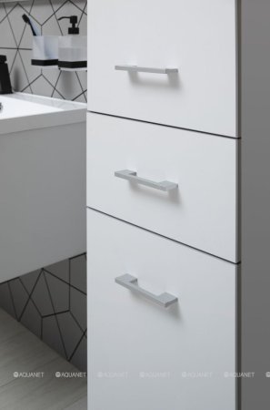 Шкаф-пенал для ванной Aquanet Верона белый 