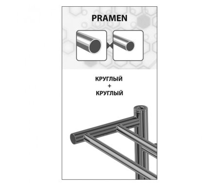 Полотенцесушитель электрический Lemark Pramen LM33810E П10 500x800 