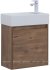 Тумба с раковиной Aquanet Nova Lite 50 дуб рустикальный (с дверецей) 