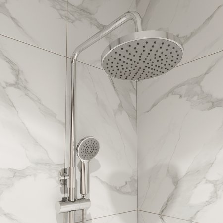Душевая система Milardo Simp SIMSB1FM89 Хром 