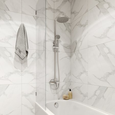 Душевая система Milardo Simp SIMSB1FM89 Хром 